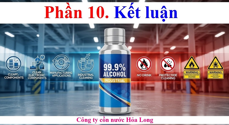 Cồn Công Nghiệp 99.9 Độ: Đặc Điểm, Ứng Dụng Và Lưu Ý An Toàn Khi Sử Dụng
